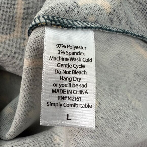 LuLaRoe Skirt Womens L Green Yellow Cassie Straight Midi Geometric Stretch NWT - Picture 4 of 9